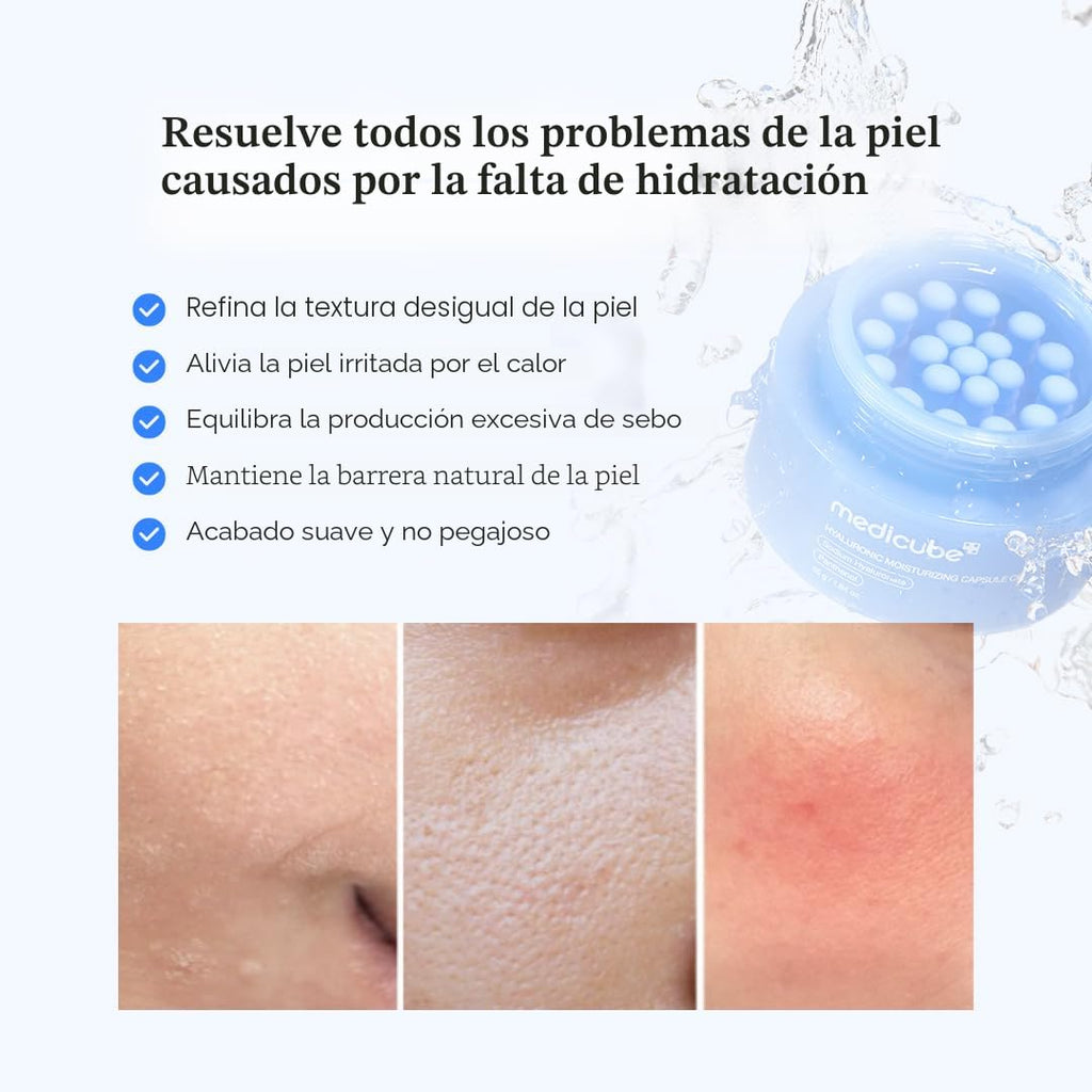 Medicube Crema cápsula con ácido hialurónico