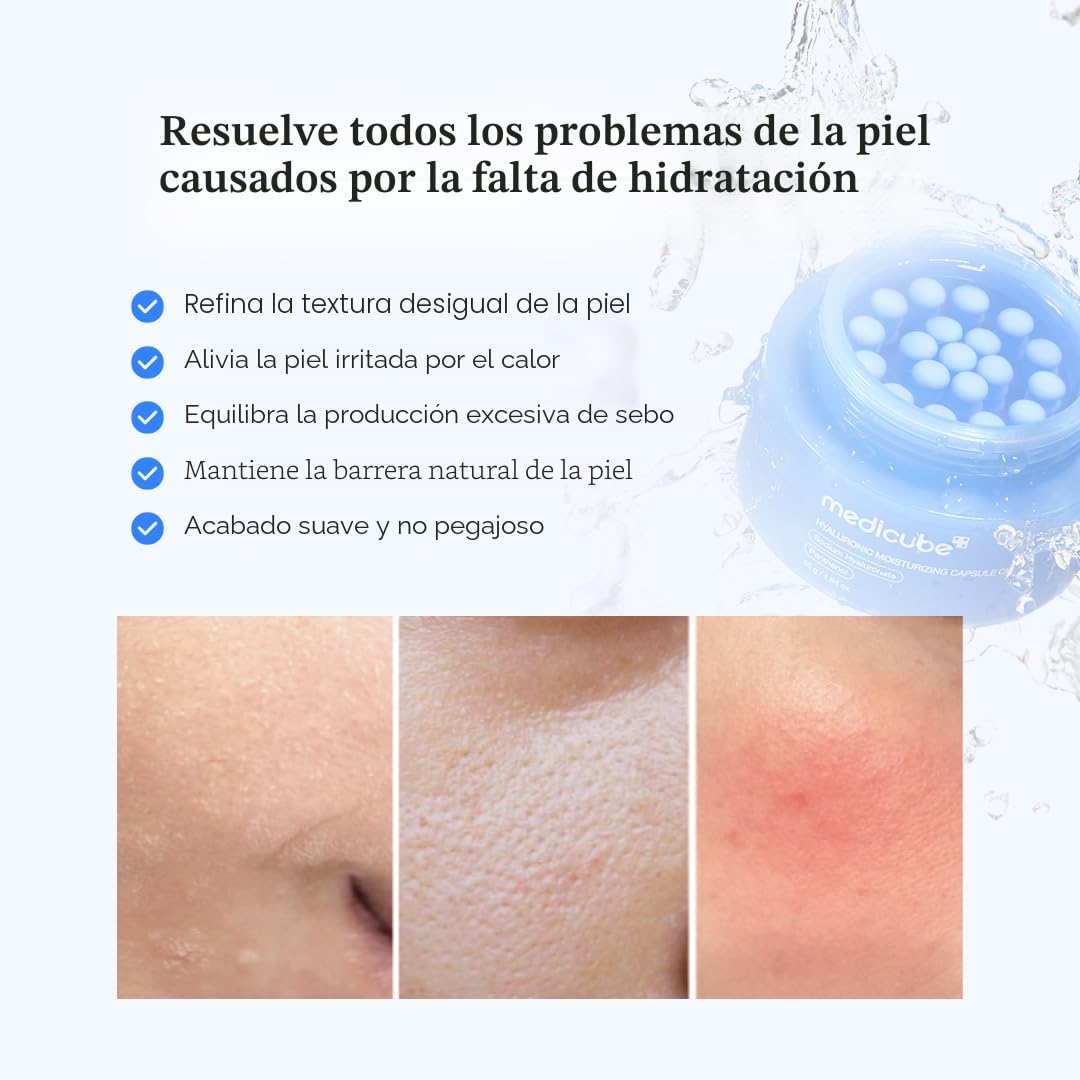Medicube Crema cápsula con ácido hialurónico