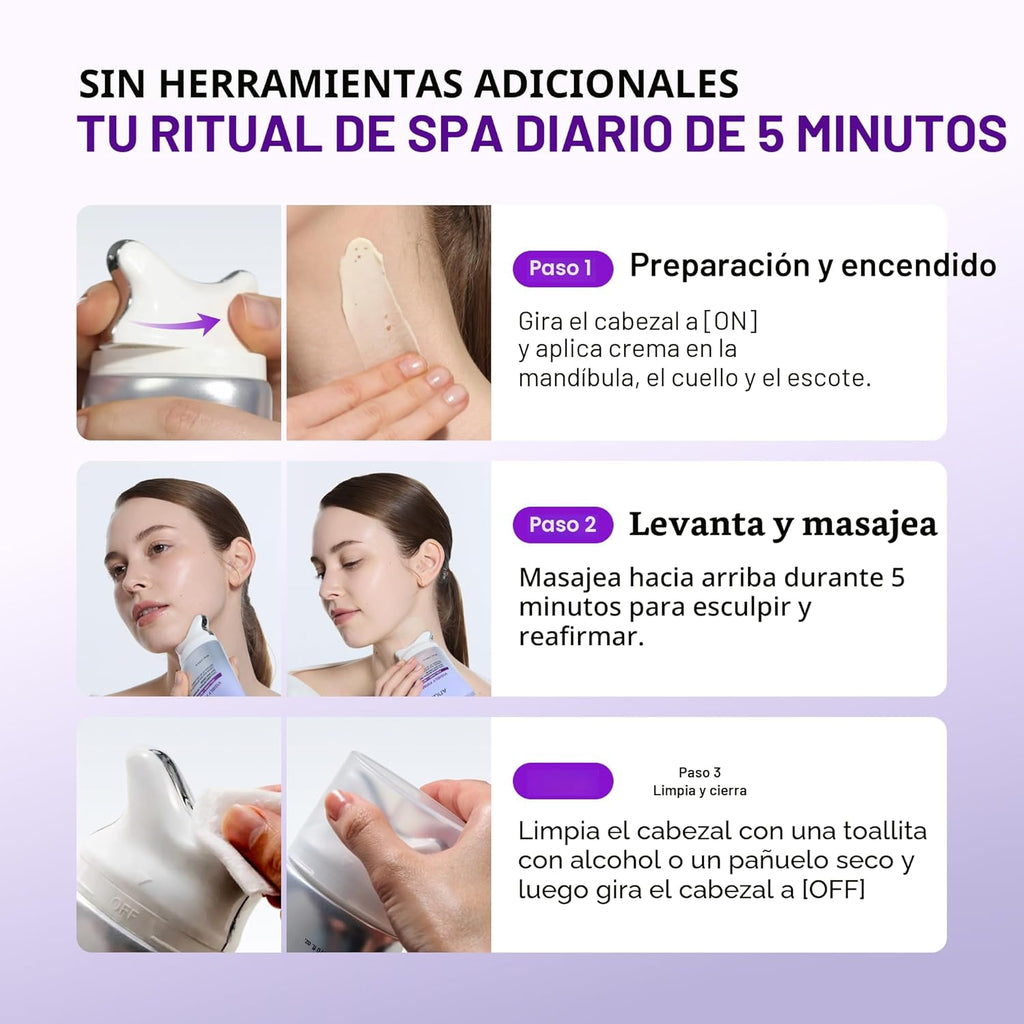 ANUA Crema Gua Sha Refinadora de Retinol de Colágeno, Crema de Cuello para Levantar y Reafirmar, Línea de Mandíbula a Décolleté, Hidratante Diario, Cuidado de Línea Fina, Masajeador de Cuello, Cuidado Coreano de la Piel