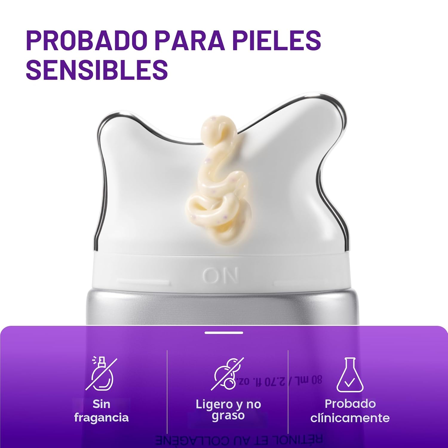 ANUA Crema Gua Sha Refinadora de Retinol de Colágeno, Crema de Cuello para Levantar y Reafirmar, Línea de Mandíbula a Décolleté, Hidratante Diario, Cuidado de Línea Fina, Masajeador de Cuello, Cuidado Coreano de la Piel
