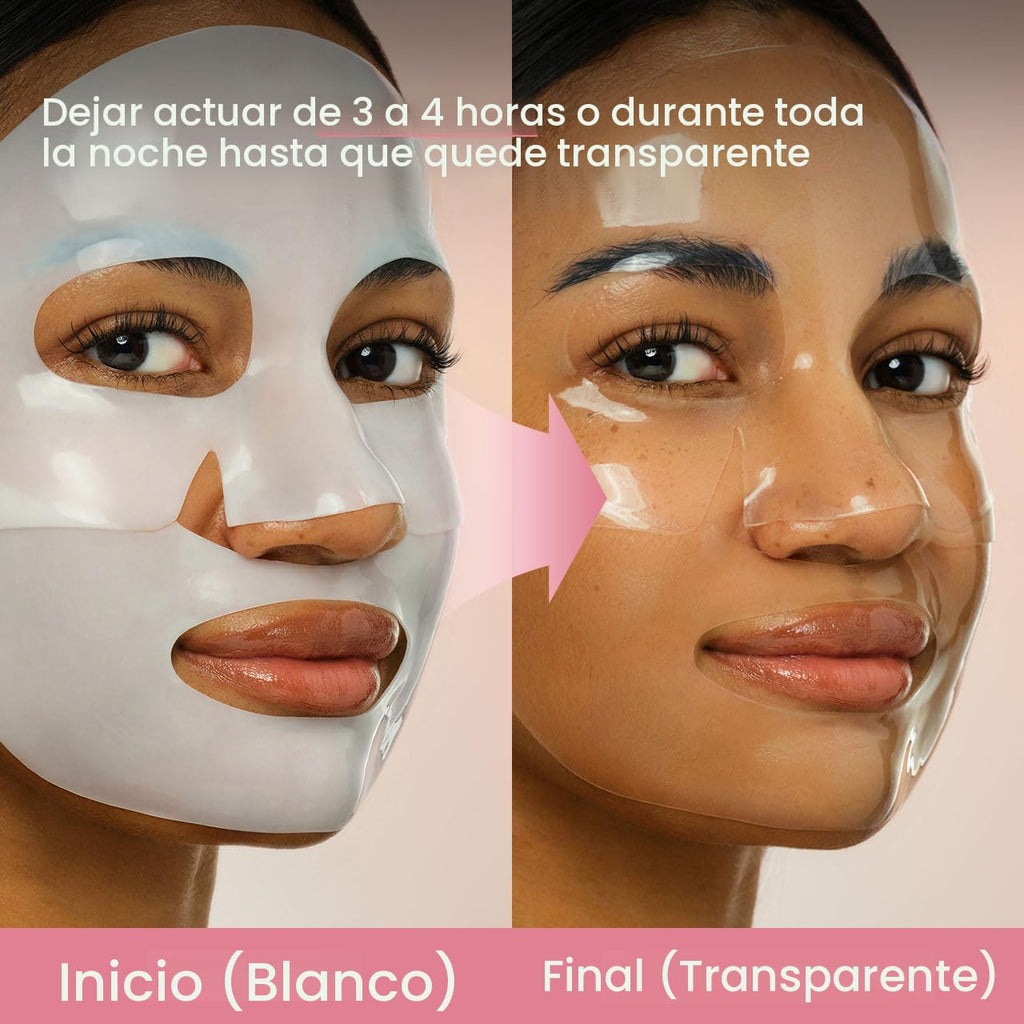 BIODANCE Máscara profunda de bio-colágeno x4 , mascarilla facial hidratante de hidrogel durante la noche,