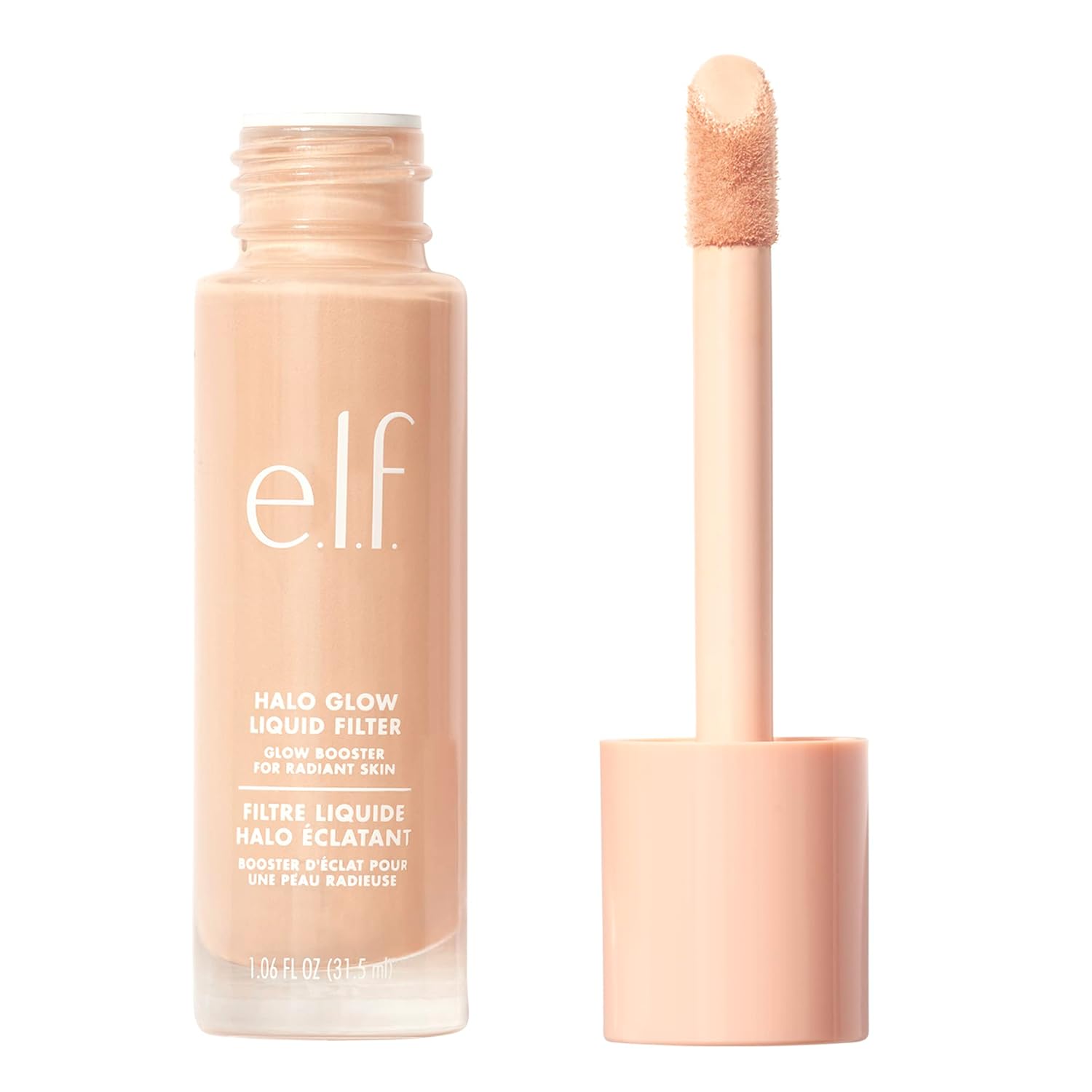 Elf Halo Glow Liquid Filter / potenciador de tez para un aspecto brillante y suave de enfoque