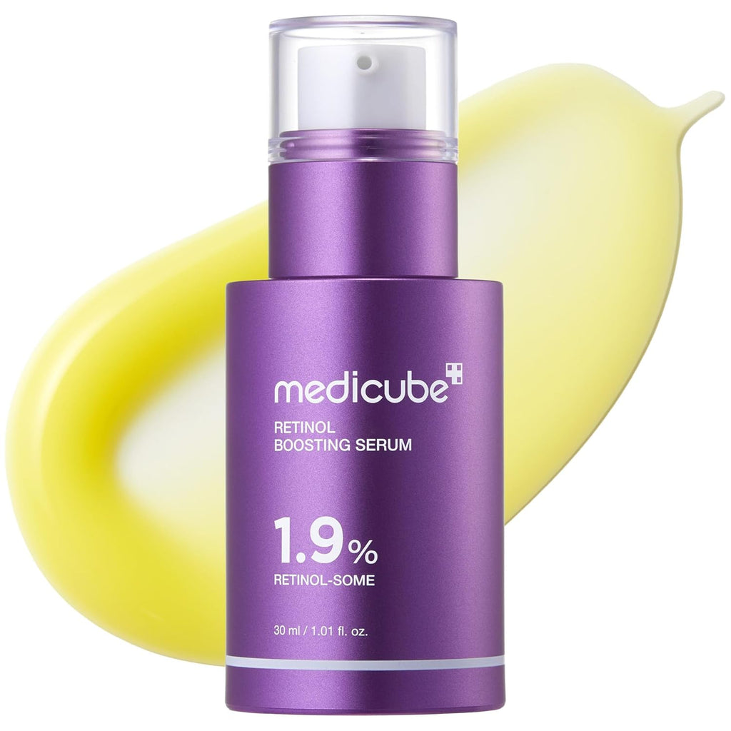 Medicube Suero potenciador de retinol , hidratación y relleno con retinol, péptidos y vitaminas