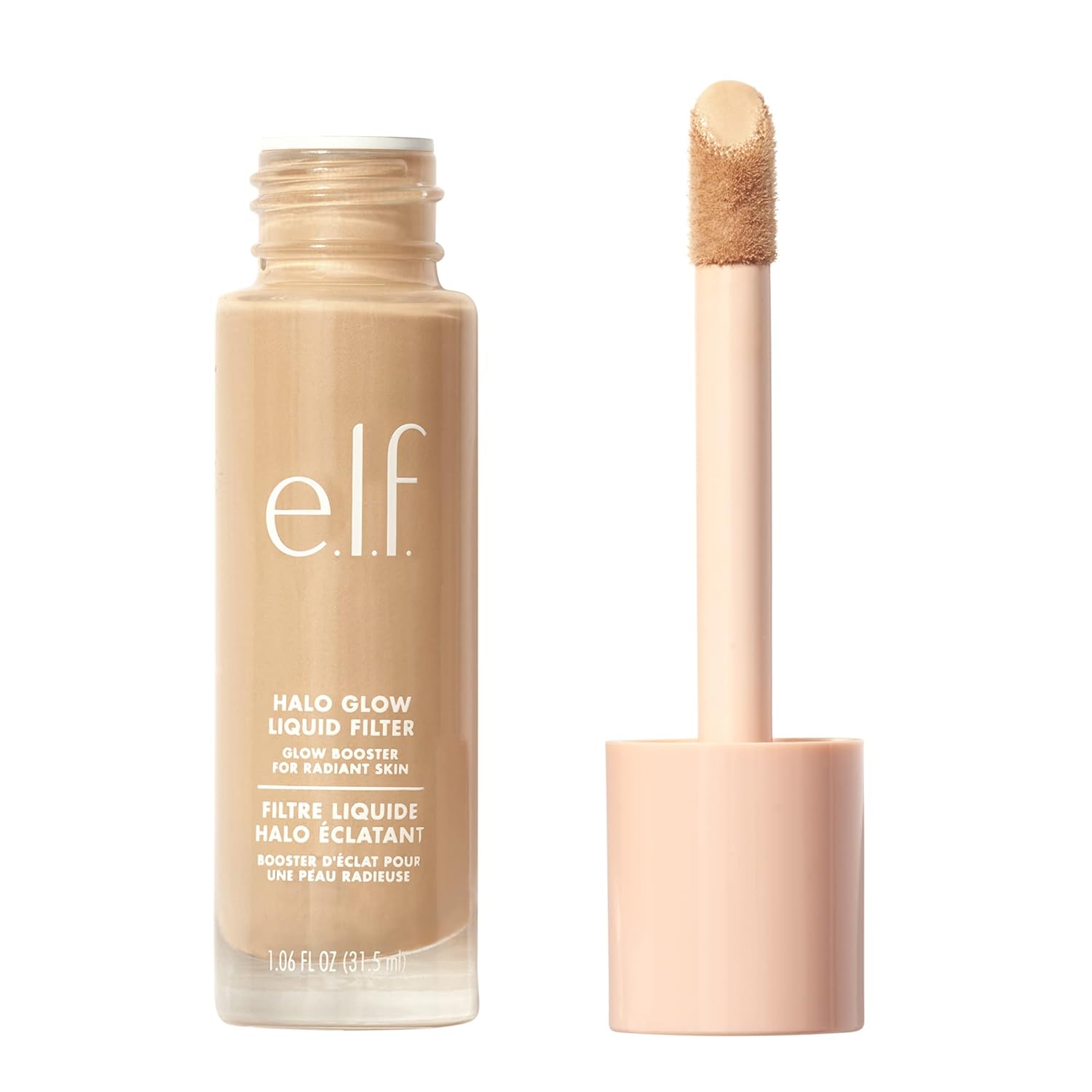 Elf Halo Glow Liquid Filter / potenciador de tez para un aspecto brillante y suave de enfoque