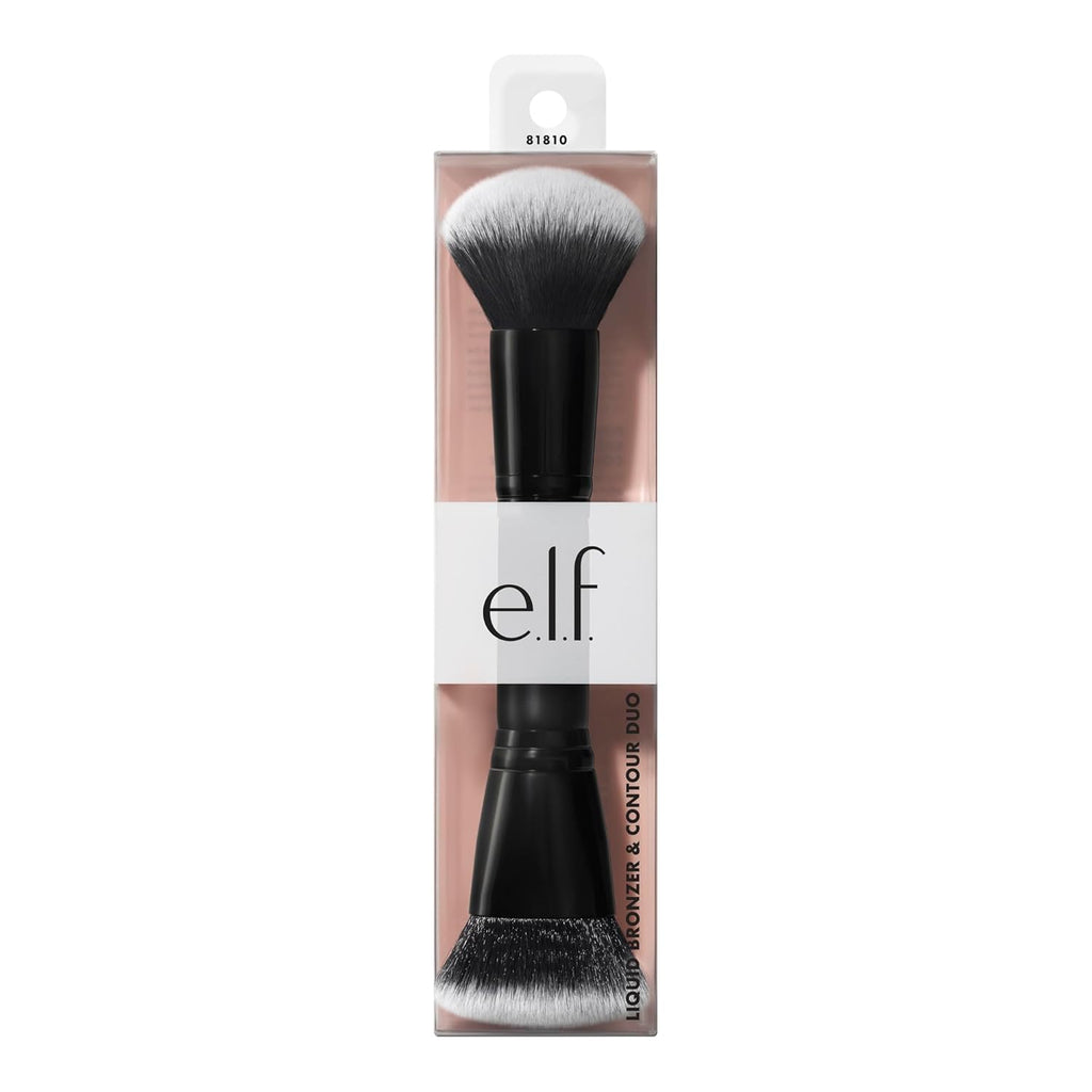 Elf  Liquid Bronzer & Contour Duo Brush