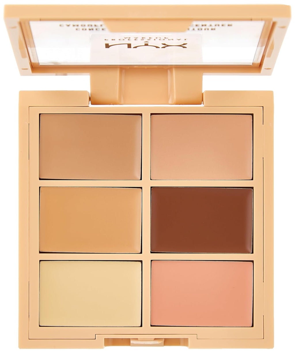 Nyx Professional Makeup - PaletA Correctores -Contorno  - Ocultar -Corregir Luz
