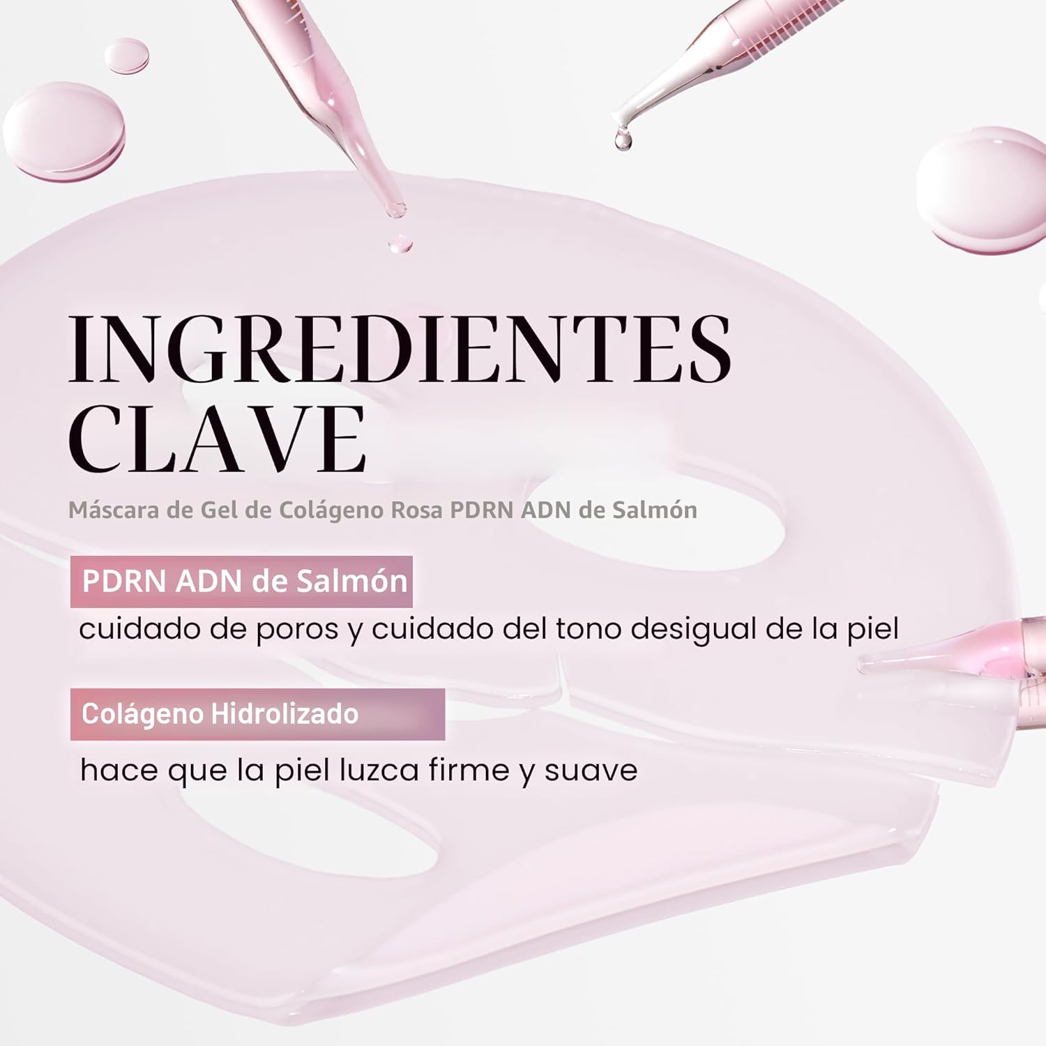 Medicube Máscara de gel PDRN Pink Collagen  x4