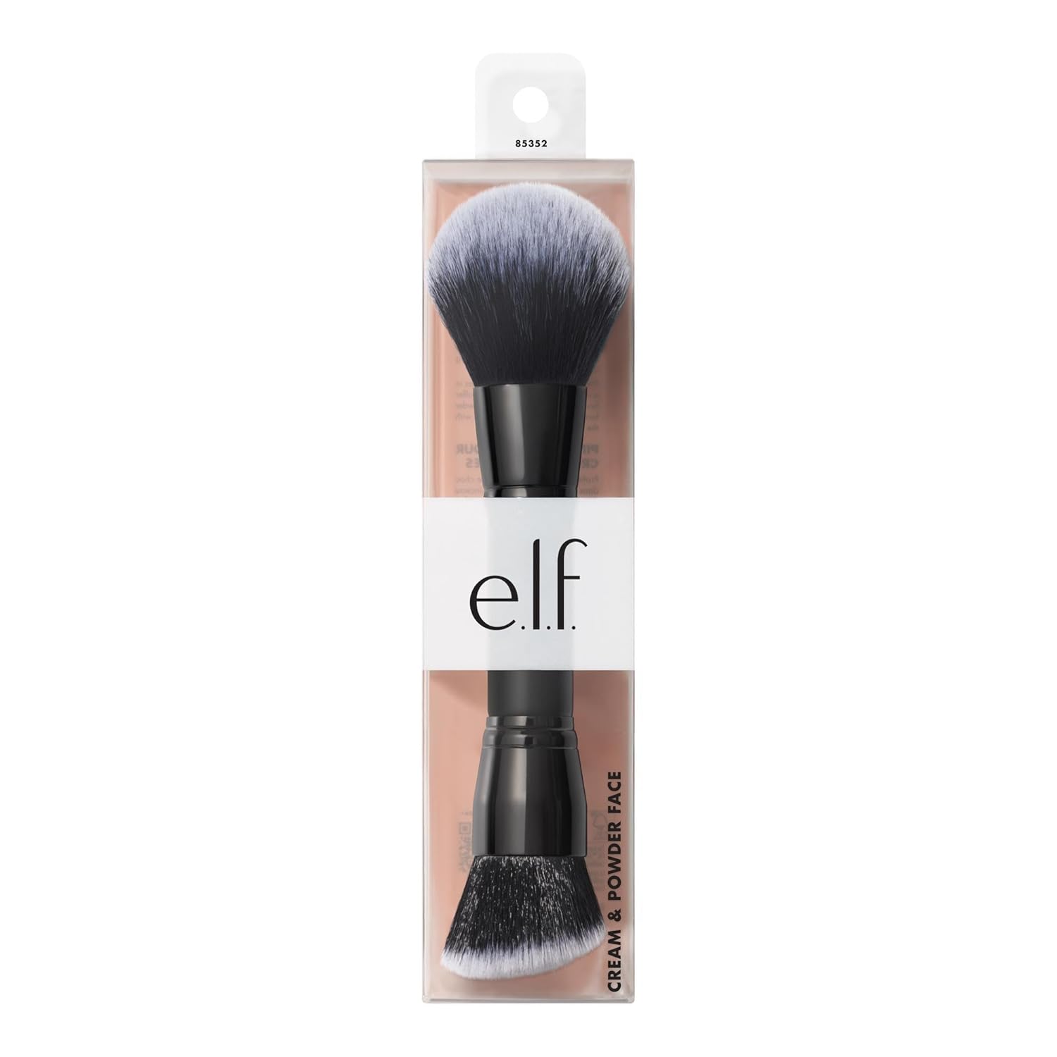 Elf Brocha de Doble Punta para Crema + Polvo
