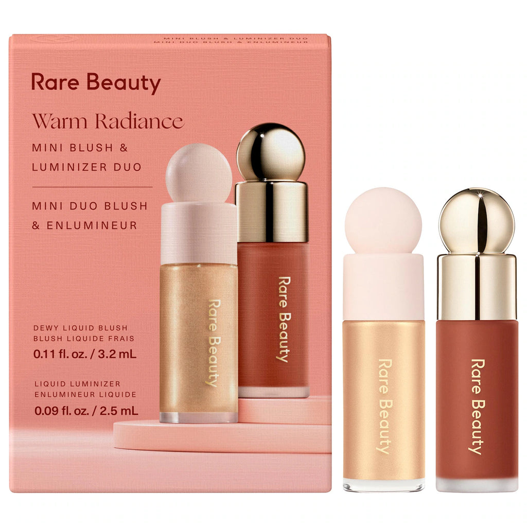 Rare Beauty Warm Radiance - Min Duo blush & Iluminador