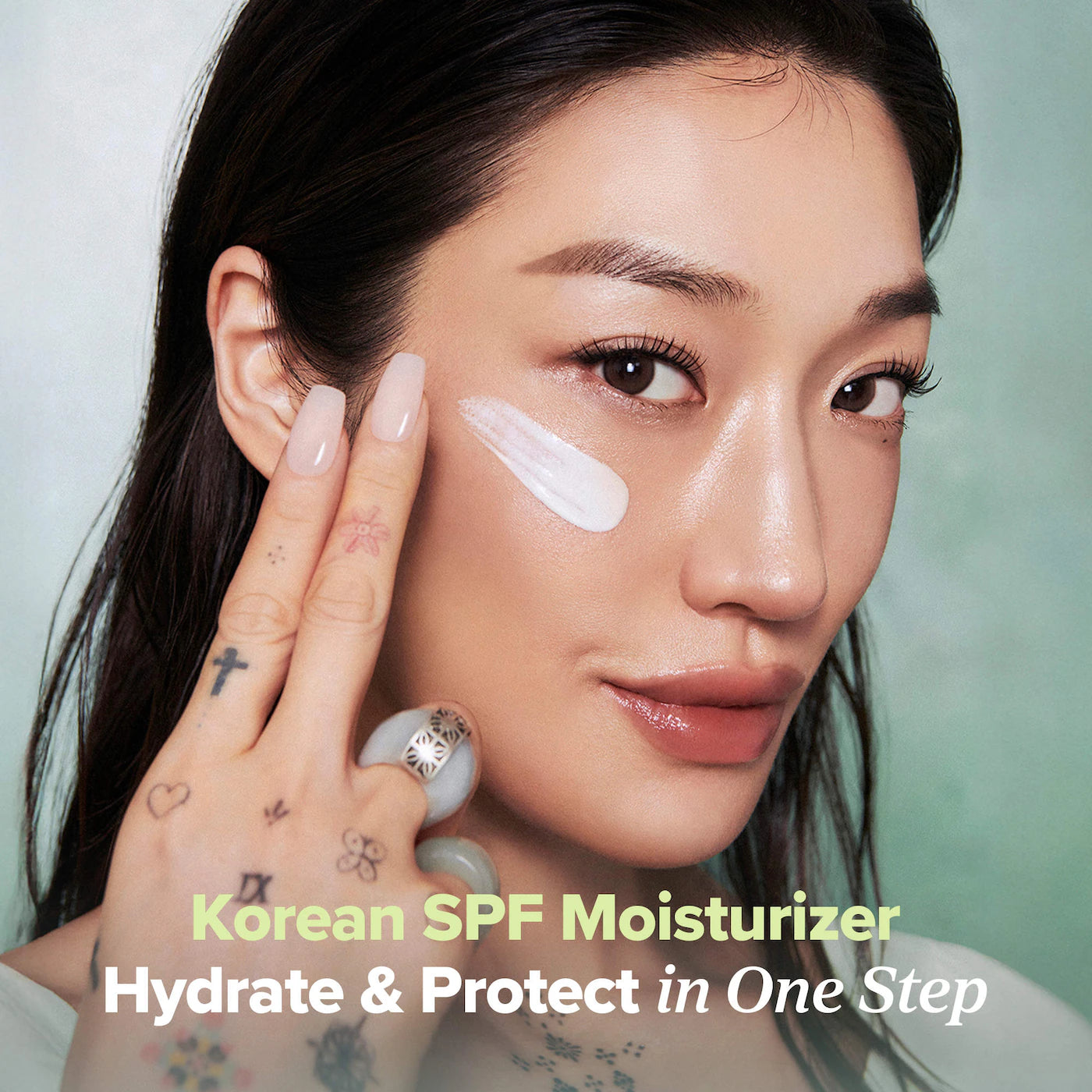 Belleza de Joseon  Dayscreen 2 en 1 SPF 30 Hidratante con Té Verde-HA + Ceramidas