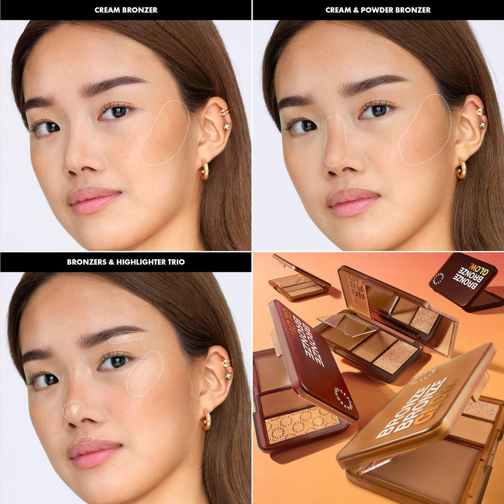 SEPHORA COLECCIÒN -  Paleta facial de brillo bronce bronce