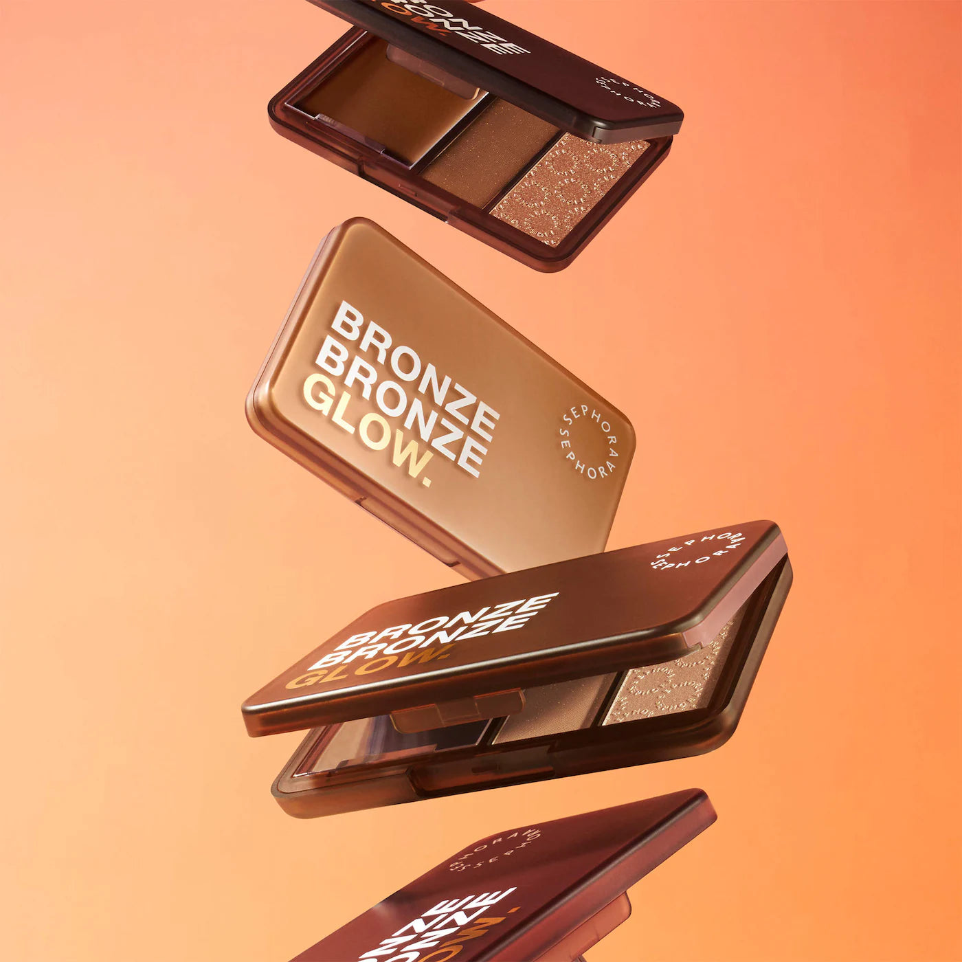 SEPHORA COLECCIÒN -  Paleta facial de brillo bronce bronce