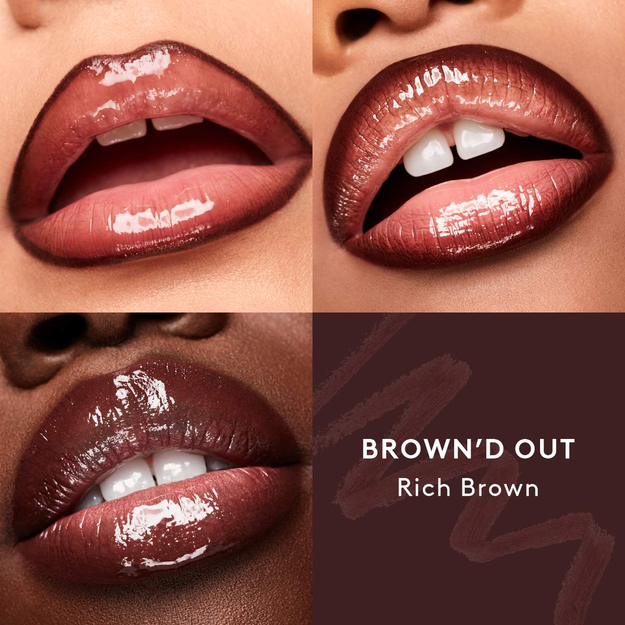 Fenty Beauty by  Rihanna  Delineador de labios Brown'd Pout + Mini Lip Plumper Duo