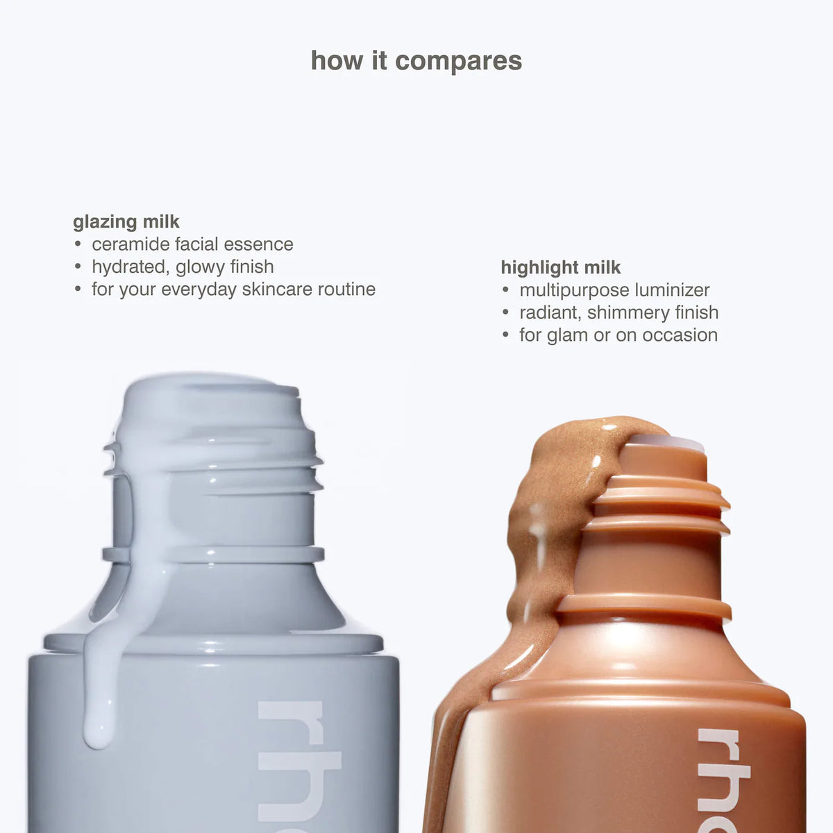 Rhode Iluminador multiusos Highlight Milk