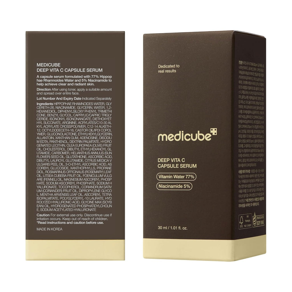 medicube Suero Cápsula Profunda de Vitamina C | Suero Hidratante de Vitamina C
